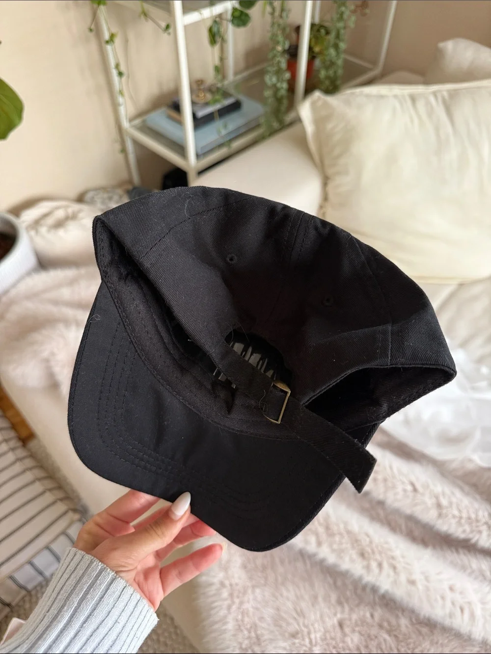Birthday Squad Black Embroidered Baseball Cap